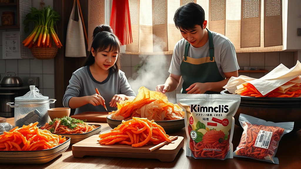 김장 방식별 비용 효율성 비교 (realistic 스타일)