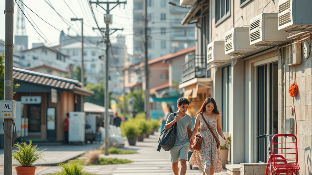 하남시 에어컨 이전 설치, 왜 필요할까요? (realistic 스타일)