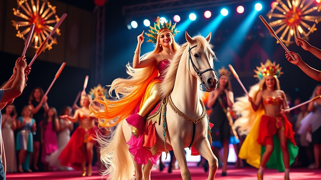 참가자 정보 & 응원 가이드 (realistic 스타일)