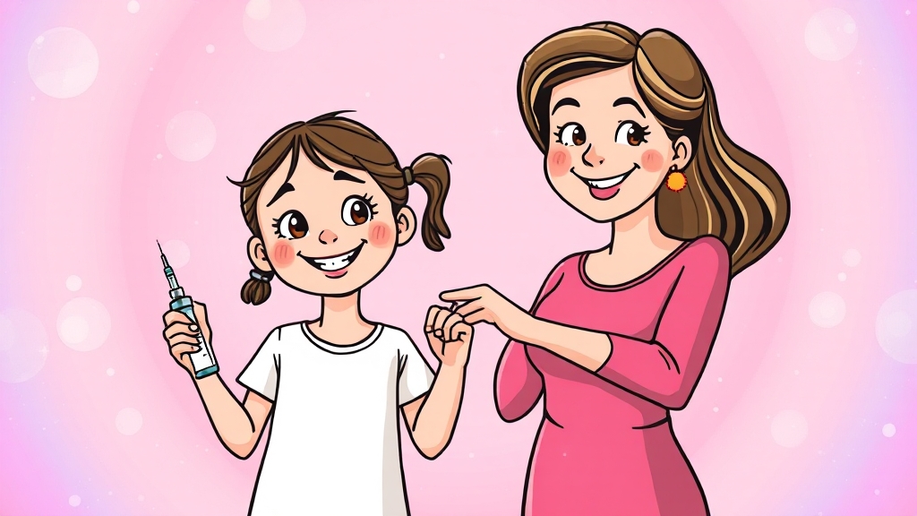 가다실9가, 언제 맞아야 할까? (cartoon 스타일)