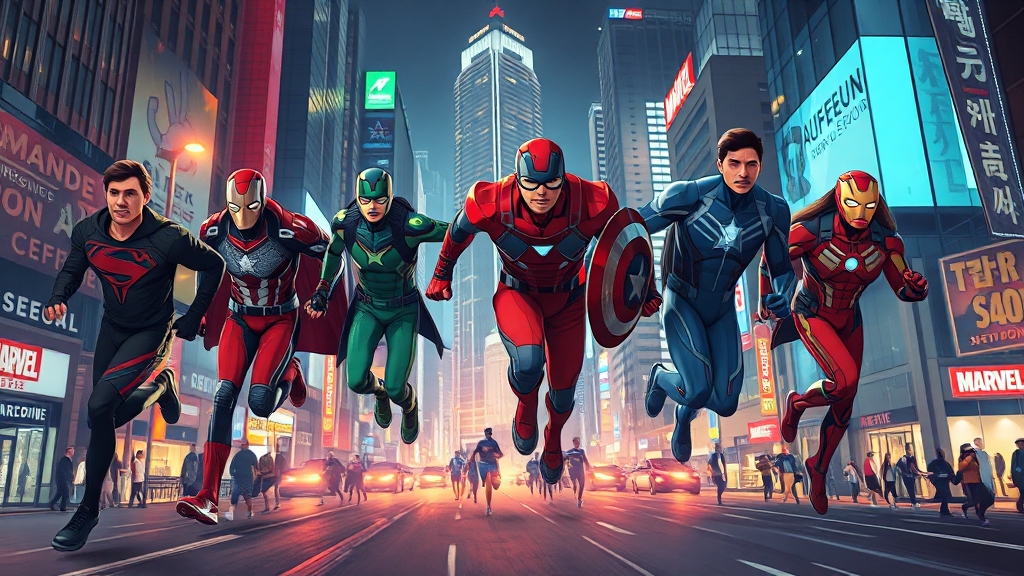 2025 마블런 서울, 놓치지 마세요! (illustration 스타일)