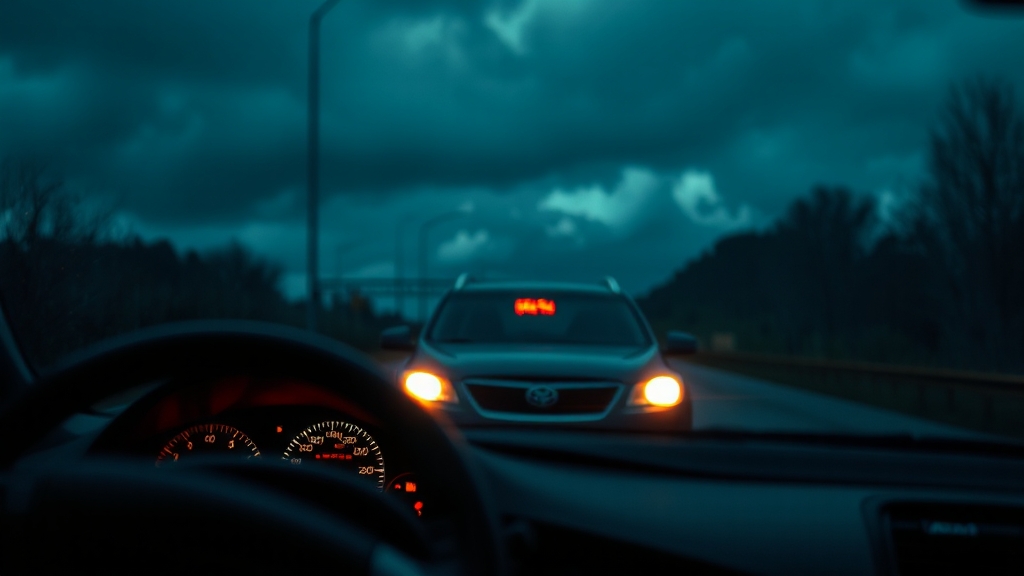 졸음운전, 왜 위험할까? (realistic 스타일)