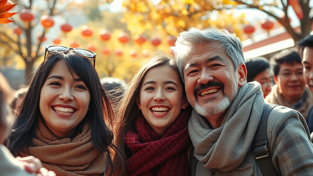 안전하고 즐거운 축제 관람 팁 (realistic 스타일)