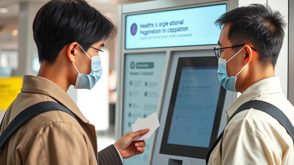 무인민원발급기 발급 (realistic 스타일)