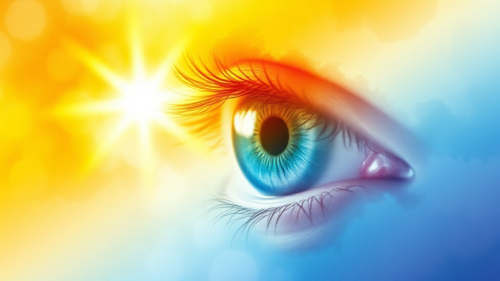 루테인/지아잔틴이란? (watercolor 스타일)