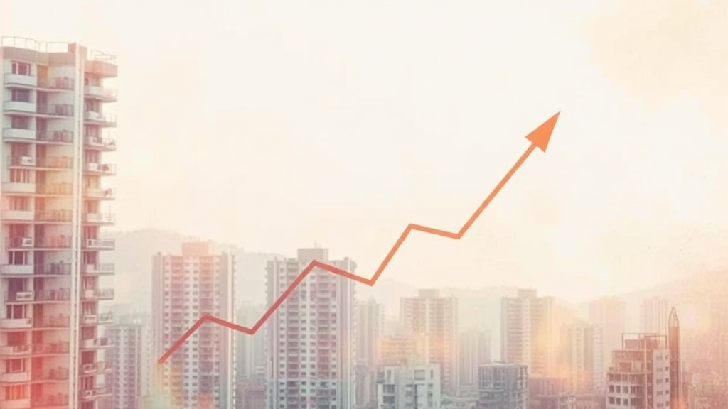 향후 부동산 시장 전망 (watercolor 스타일)