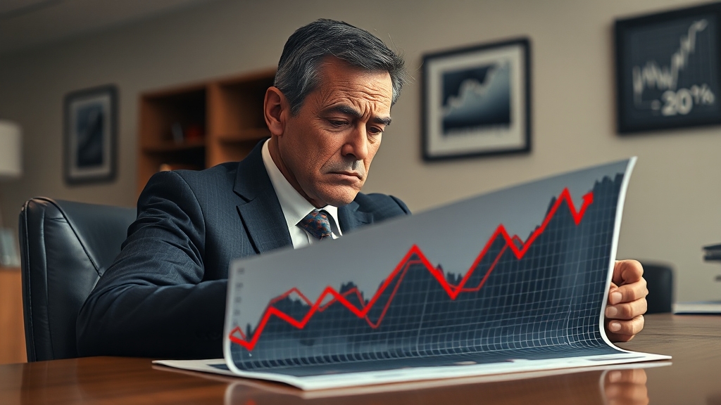 인텔 주가, 왜 이렇게 흔들릴까? (realistic 스타일)