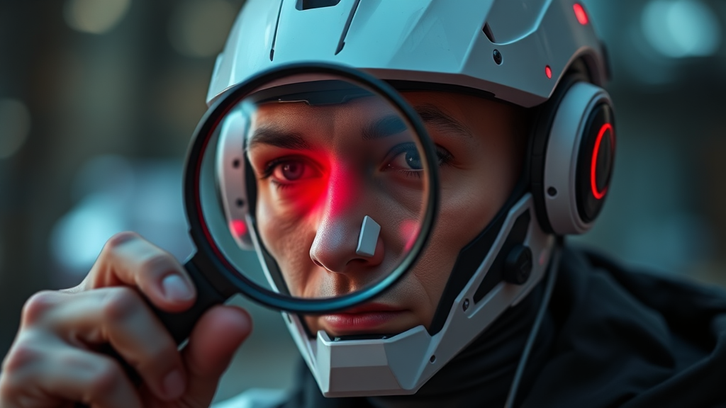 AI 부업 사기 유형 및 예방 (realistic 스타일)