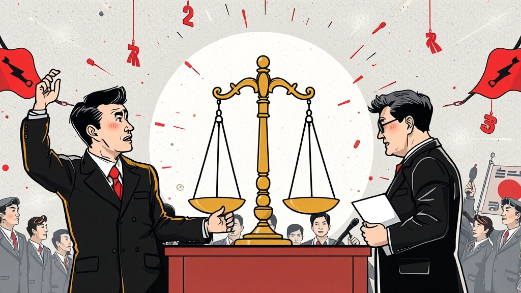 2026 지방선거, 정치 전망과 변수 (illustration 스타일)