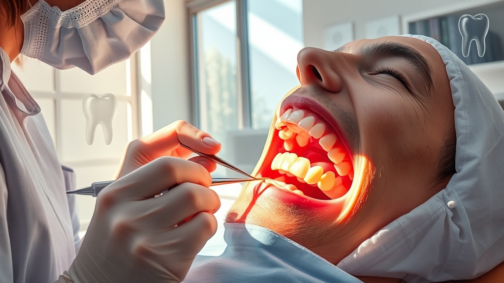 치주염, 어떻게 치료해야 할까요? (realistic 스타일)