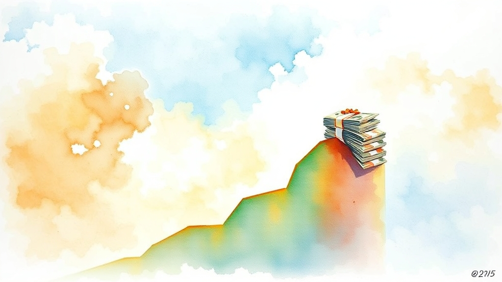 가구 유형별 지급액 (watercolor 스타일)