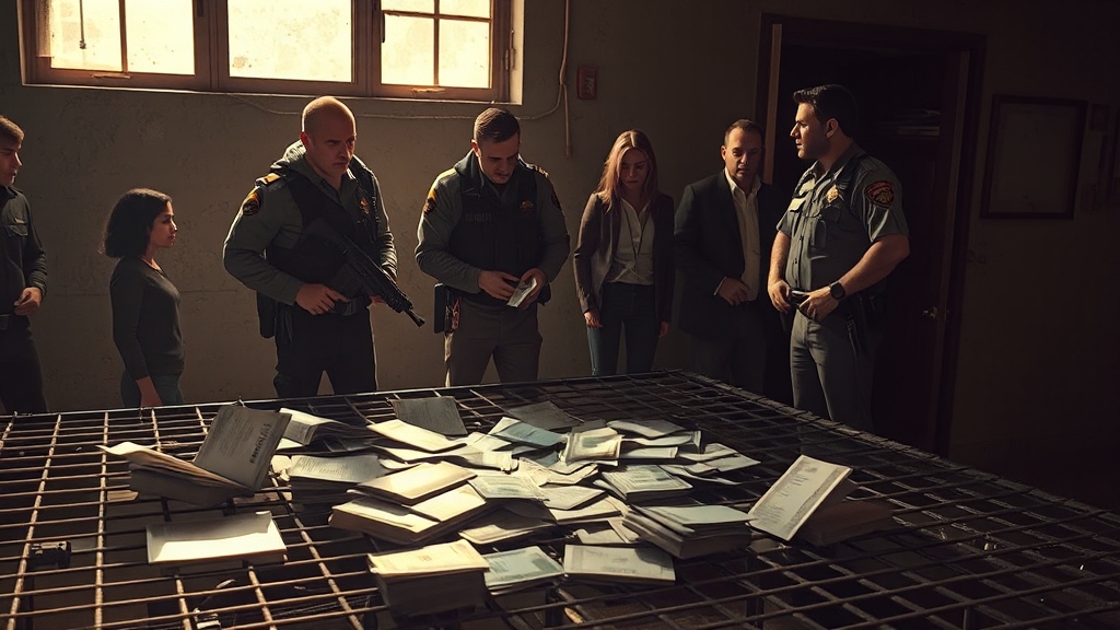 이민 단속, 무엇을 단속하나? (realistic 스타일)