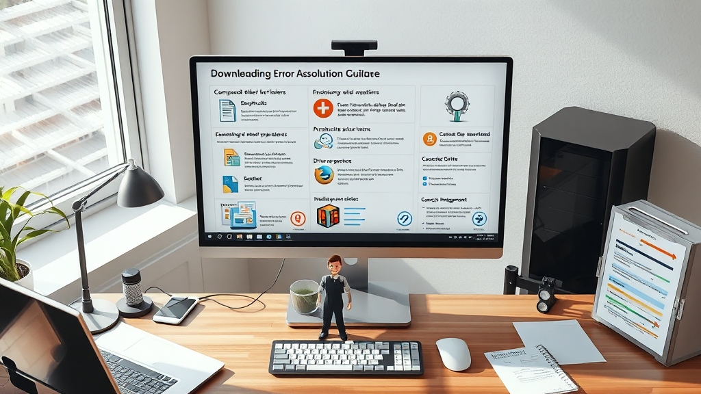 상황별 해결 방법 가이드 (realistic 스타일)