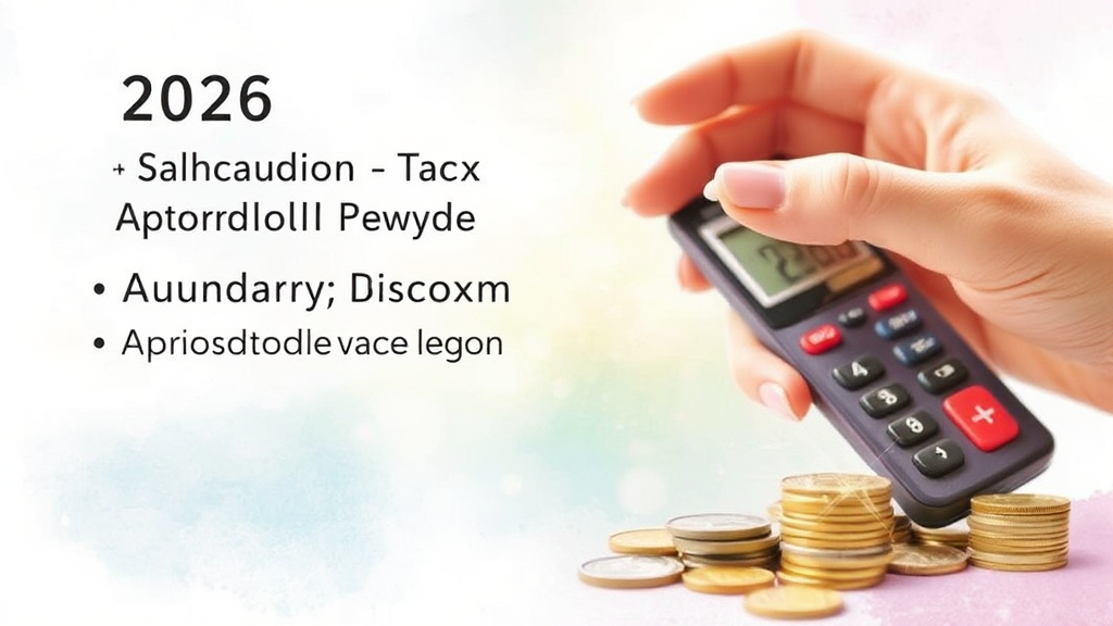 2026년 1월 연납 정보 (watercolor 스타일)