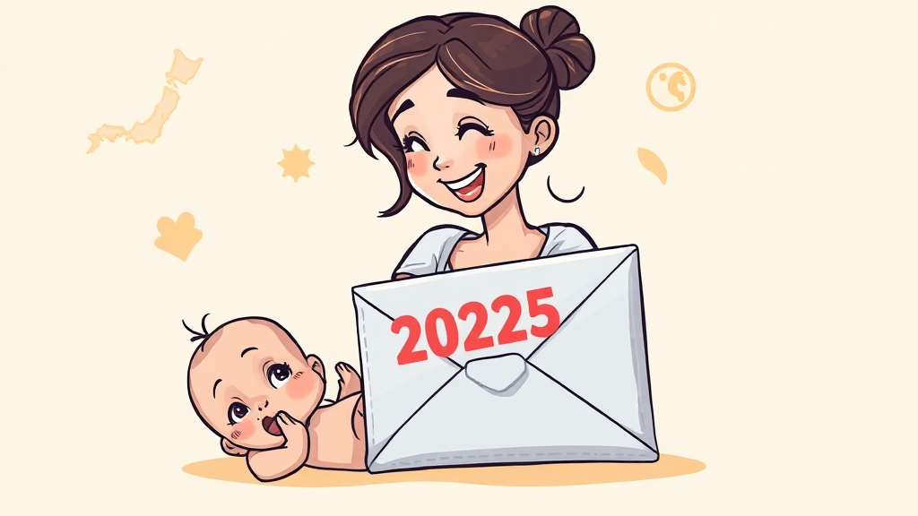 출산 지원금, 얼마나 받을 수 있나요? (cartoon 스타일)