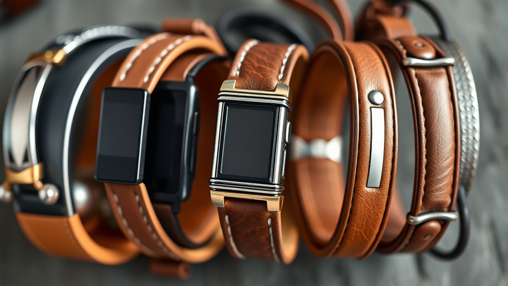 손목 밴드 선택 가이드 (realistic 스타일)