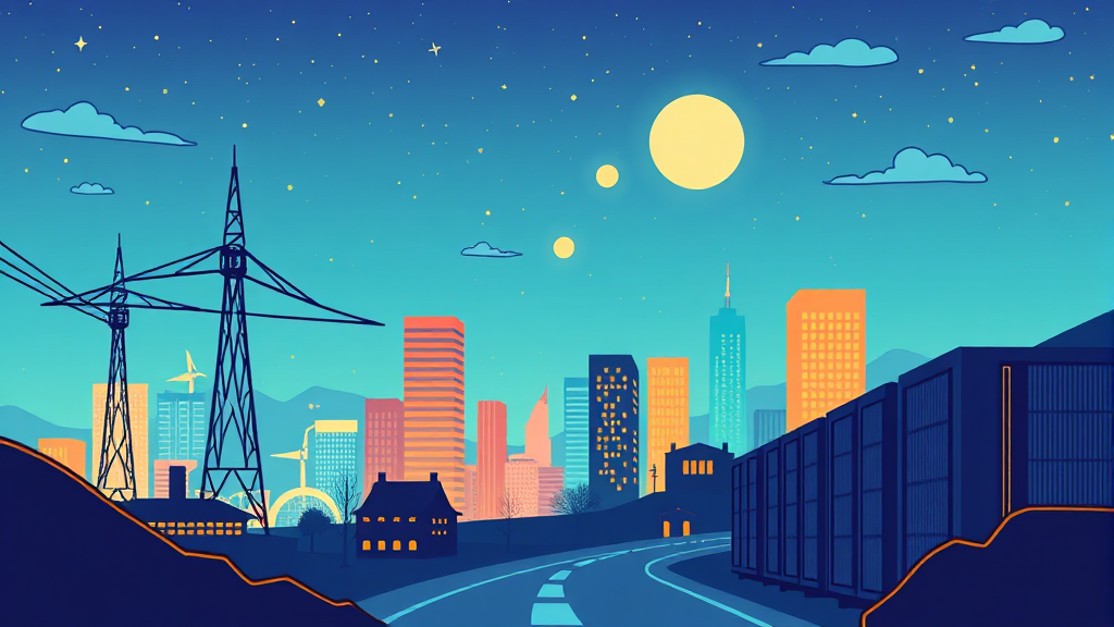 국내 SMR 개발 현황과 미래 전망 (cartoon 스타일)