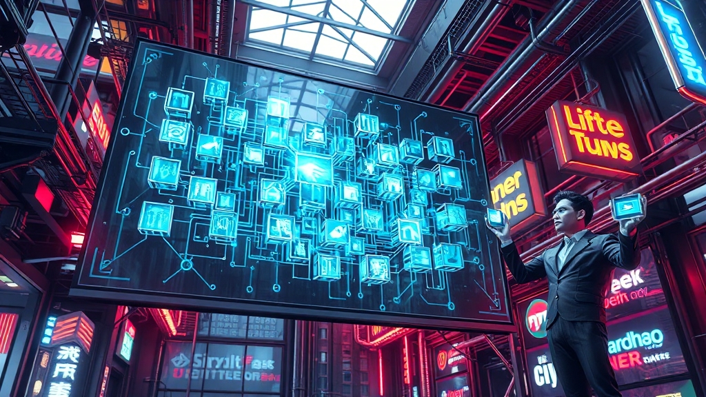 블록체인 기술, 왜 필요할까? (realistic 스타일)