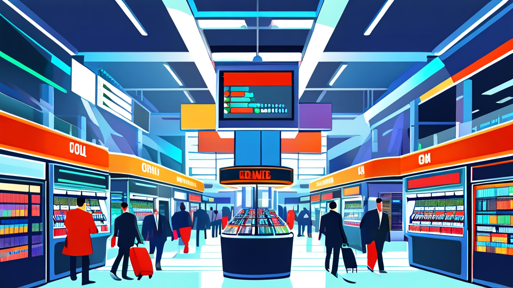 코스닥 시장 세분화: 1부 리그와 2부 리그의 기준 (cartoon 스타일)