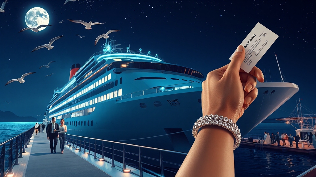 미남크루즈, 승선 절차 & 팁은? (illustration 스타일)