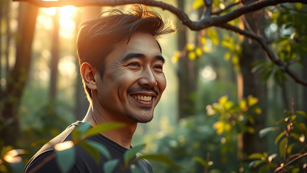 침향이 소화와 심신 안정에 도움을 줄 수 있다는 이미지를 상징적으로 표현