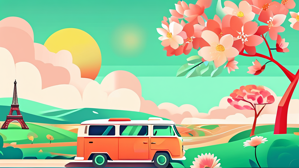 여행 계획 세우기: 2026 숙박세일페스타와 함께하는 알뜰 여행 (illustration 스타일)