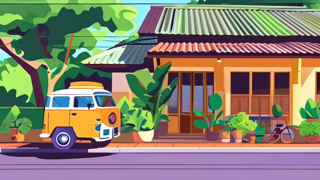 치앙마이 렌트카 투어: 자유로운 여행을 위한 필수 정보 (illustration 스타일)