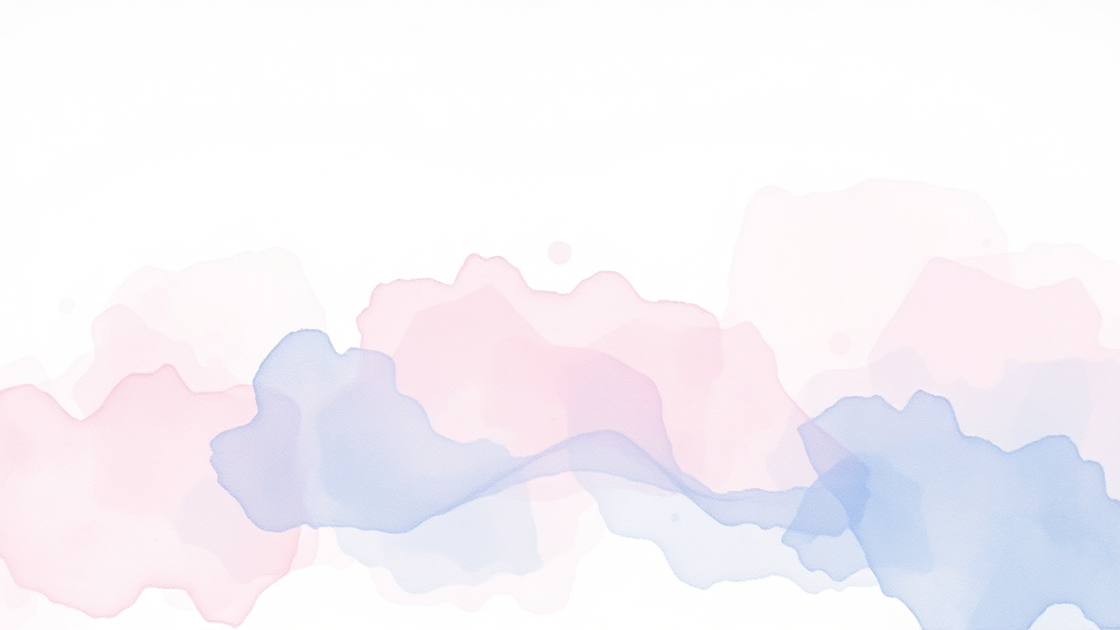 효과적인 크림 선택 (watercolor 스타일)