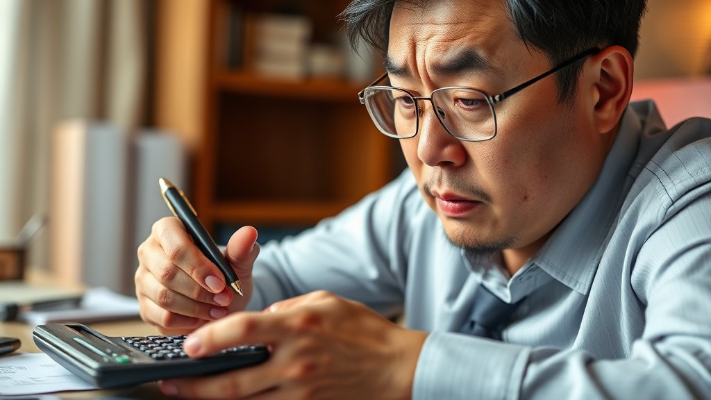 실수령액 계산 (realistic 스타일)