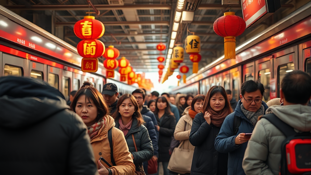 설 기차표 예매 전 체크리스트 (realistic 스타일)