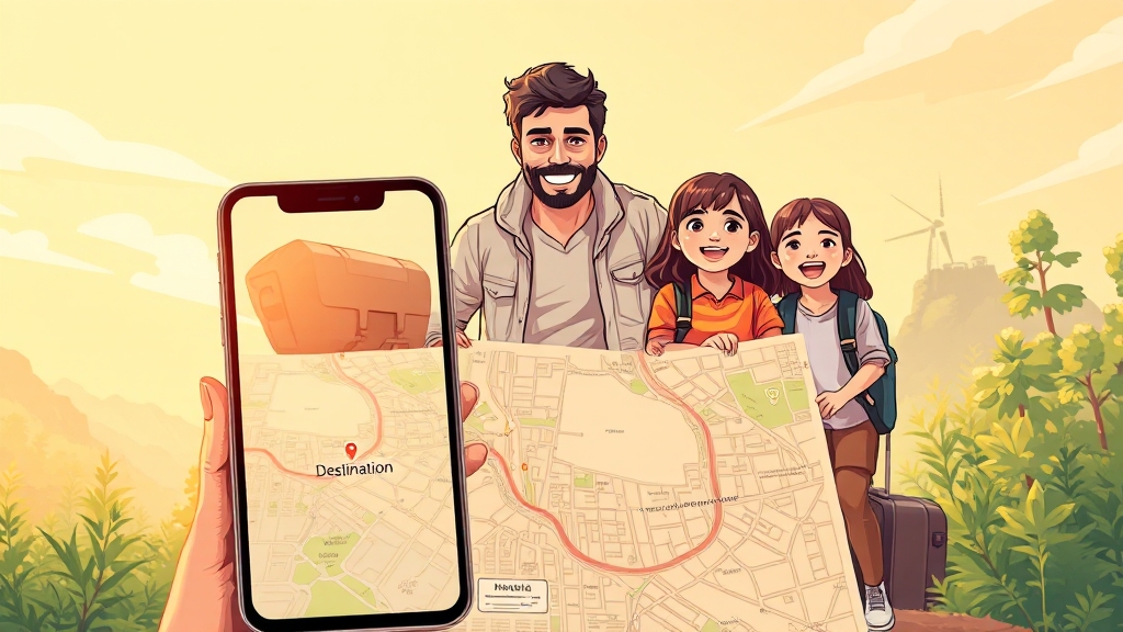 로밍 신청 방법 & 가족결합 혜택 (illustration 스타일)