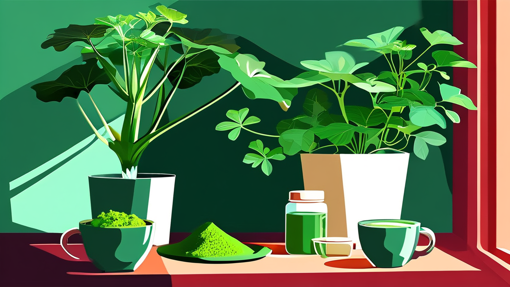 모링가 섭취, 부작용과 주의해야 할 점 (illustration 스타일)