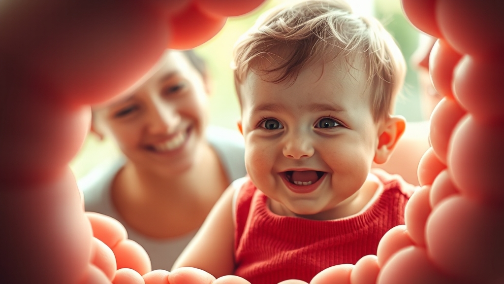 비피더스균, 왜 중요할까? (realistic 스타일)