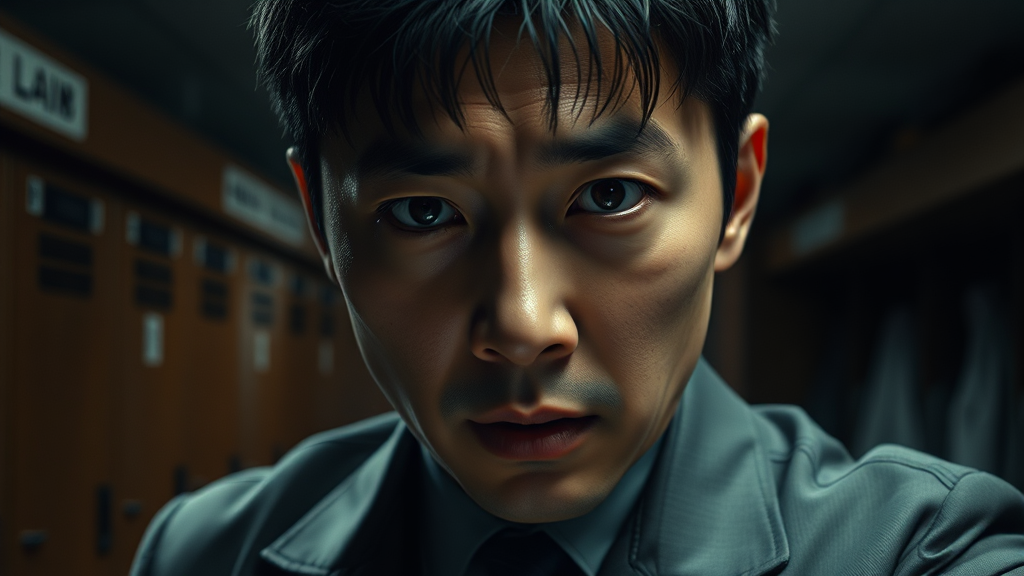 이명로의 연기력 분석: 내면 갈등과 감정 표현 (realistic 스타일)