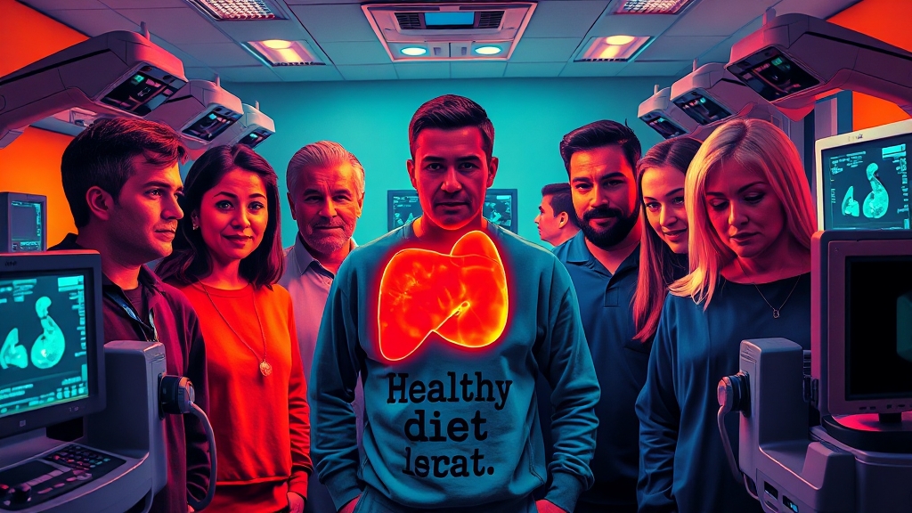 간암 고위험군, 누가 해당될까요? (popart 스타일)