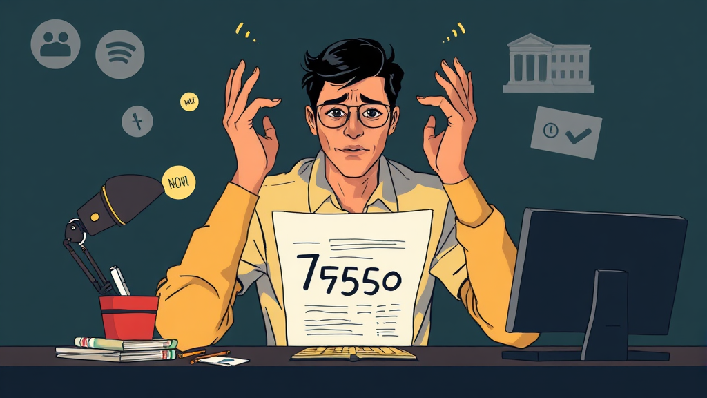 마이너스 통장 개설 조건 (illustration 스타일)