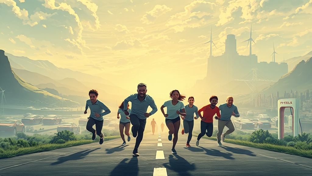 테슬라 투자, 어떻게 해야 할까? (illustration 스타일)