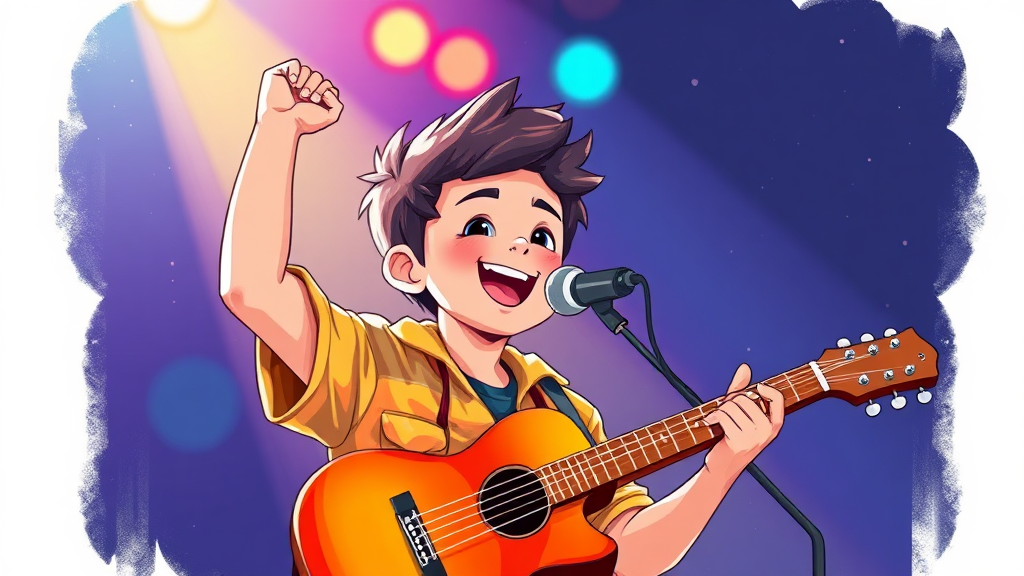 데뷔 전 다니엘의 활동 (illustration 스타일)