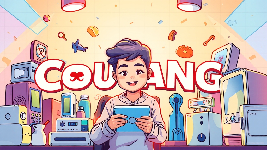 쿠팡 체험단, 무엇이 특별할까요? (cartoon 스타일)