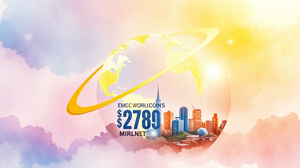 월드코인, 주가 상승의 핵심? (watercolor 스타일)