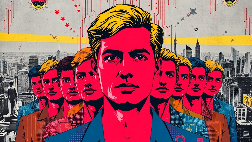 기술 발전, 윤리적 가이드라인 수립 (popart 스타일)