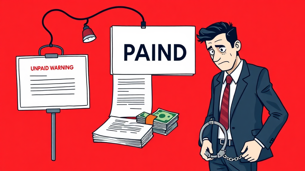 부정수급 및 지급 실패 원인 illustration 스타일