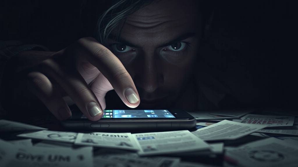 위치추적 앱, 어떤 위험이 있을까요? (realistic 스타일)