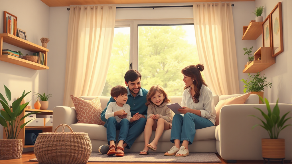 주거 안정화를 위한 정부 정책의 기대 효과 (realistic 스타일)