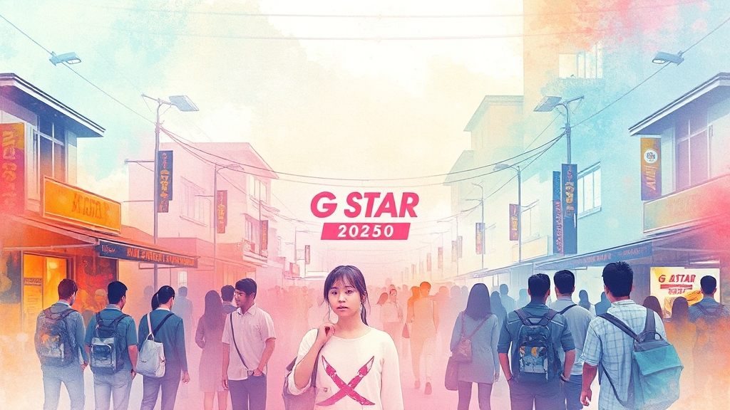 벡스코 관람 전략 (watercolor 스타일)