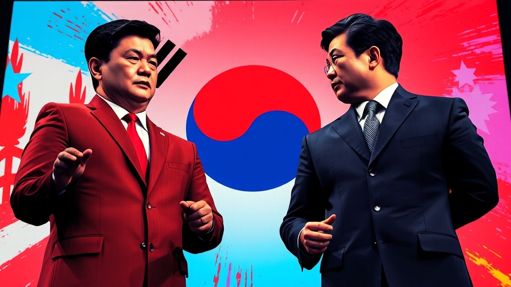 유권자가 주목해야 할 토론 포인트 (popart 스타일)