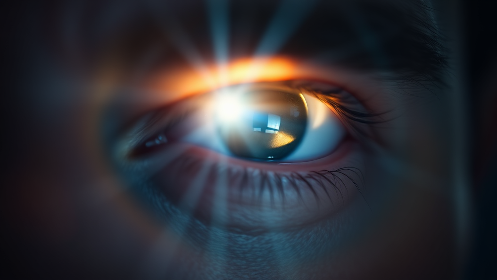 백내장, 언제 수술을 고려해야 할까? (realistic 스타일)