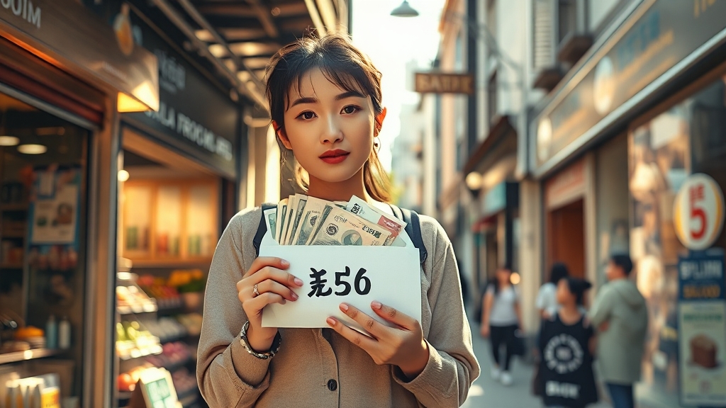 지원 금액 및 사용처 (realistic 스타일)