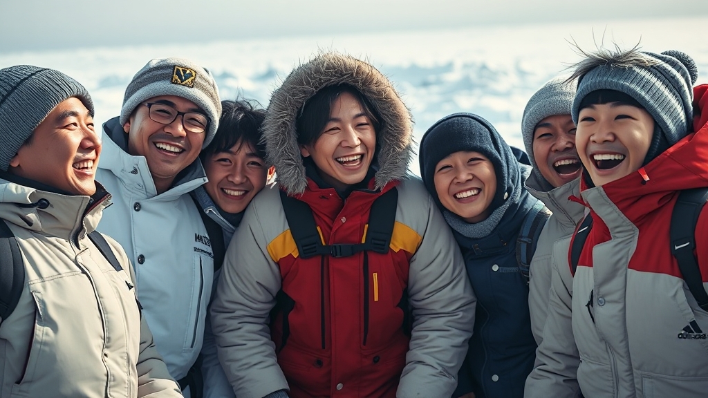 개성 넘치는 출연진들의 활약! (realistic 스타일)