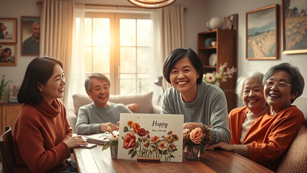 경제적 성공과 효심 (realistic 스타일)